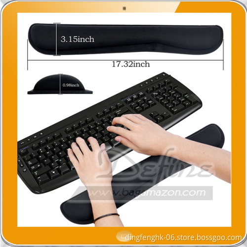 Non Slip Keyboard Wrist Rest Pad and Mouse Wrist Rest Support